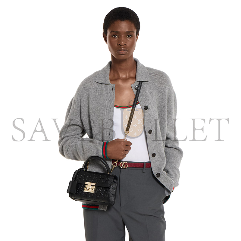GUCCI PADLOCK SMALL TOP HANDLE BAG 848884 (20*13*8cm) GUCCI PADLOCK SMALL TOP HANDLE BAG 848884 (20*13*8cm)
